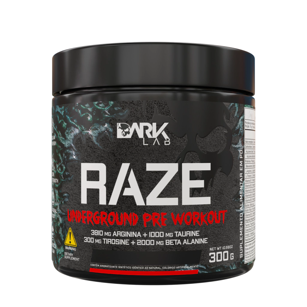 Raze underground Pre Workout 300g Dark Lab