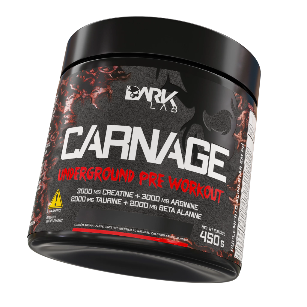 Carnage Underground Pre Workout 450g Dark Lab