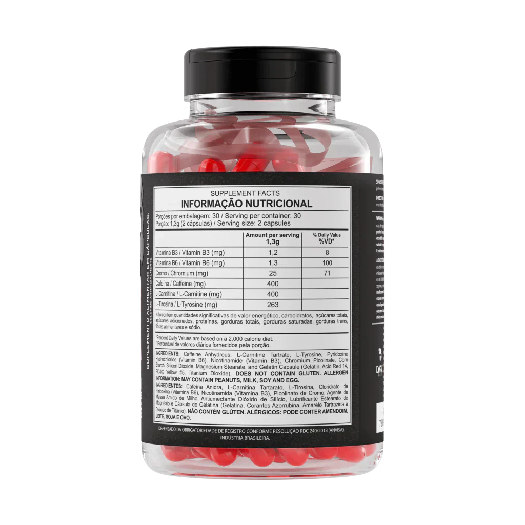 Termogênico Dark Mamba 60 capsulas - Dark Lab